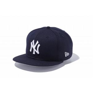 返品交換不可 訳あり大特価 ニューエラ NEW ERA 9FIFTY ニューヨーク・ヤンキース ネイビー ホワイト 13562088｜lafitte