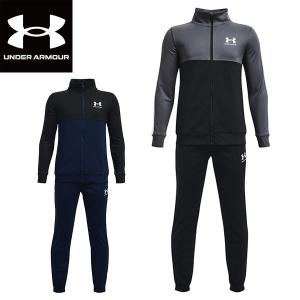 返品交換不可 訳あり大特価 アンダーアーマー UNDER ARMOUR トレーニングスーツ UAカラーブロック ニット 1373978 ジュニア・キッズ あすつく即納｜lafitte