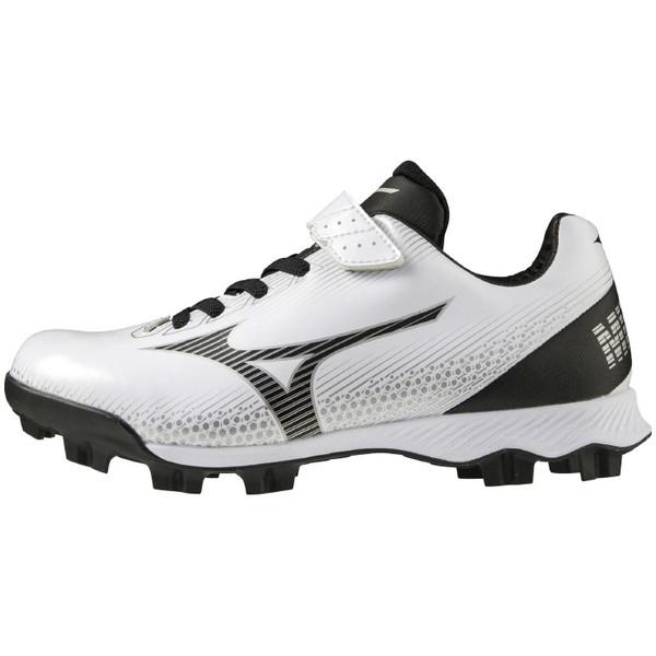 返品交換不可 大特価 MIZUNO ミズノ ウエーブ ライトレボ Jr. 野球 シューズ ジュニア ...