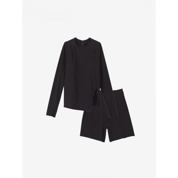 Speedo スピード ロングスリーブセパレーツ レディース SFW22430-K 水着