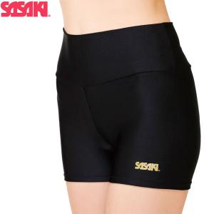 SASAKI ササキ 1.5分丈プレミアムスパッツ ブラック JL~L (SG-1221H