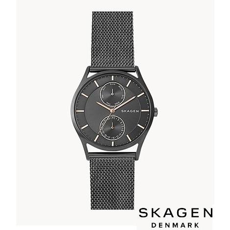 スカーゲン SKAGEN 腕時計 Holst Chronograph マルチファンクション チャコー...