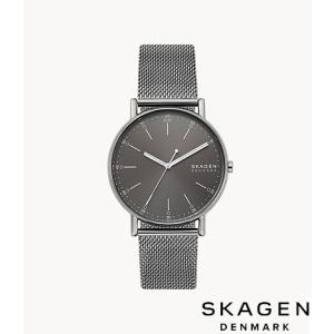 [関税込/国内発] SKAGEN 腕時計 SKW3060 30mm グレー Signatur Lille Two-Hand Greystone LiteHide™ Leather Watch