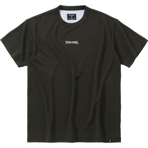SPALDING スポルディング Tシャツ バタフライ プレイド バック プリント バスケットボール 半袖Tシャツ SMT23106-1000の商品画像