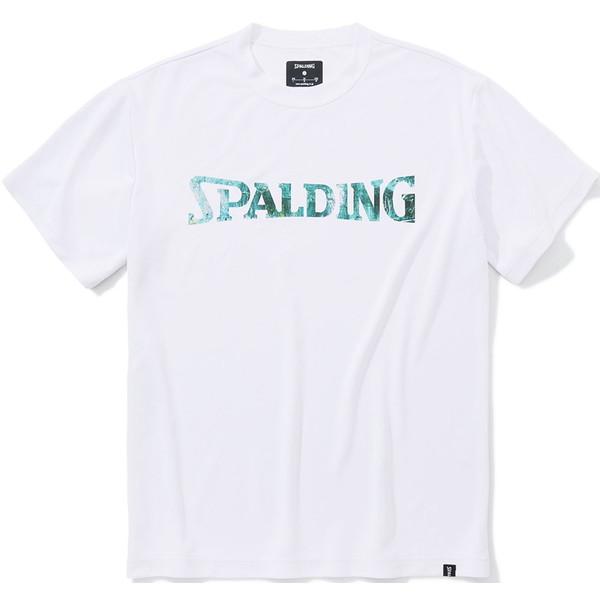 SPALDING スポルディング Tシャツ ウォールペイント ロゴ バスケットボール 半袖Tシャツ ...