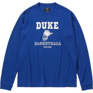 SPALDING スポルディング ロングスリーブTシャツ デューク バスケットボール バスケットボール 長袖Tシャツ SMT23138D-5100｜lafitte