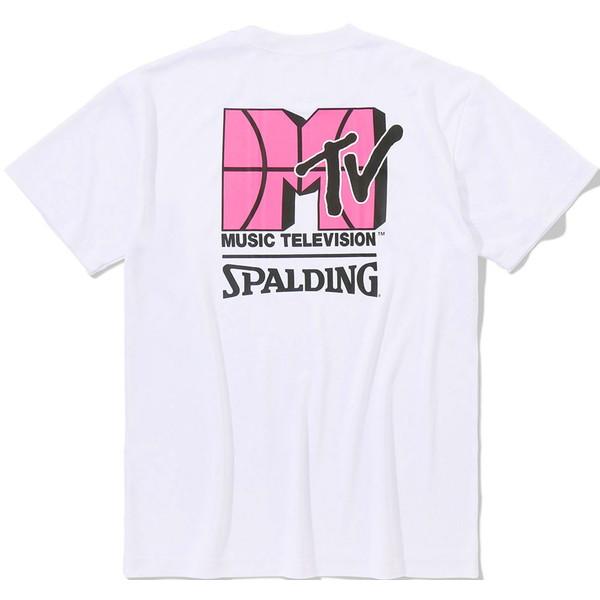 SPALDING スポルディング Tシャツ MTV バスケットボール ロゴ バスケットボール 半袖T...
