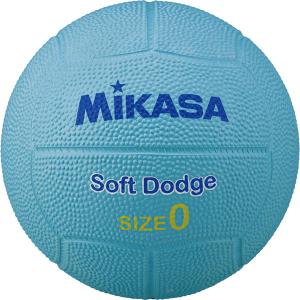 ミカサ MIKASA ソフトドッジ0号 ゴム 青 STD-0SR-BL ハントドッチ ボール STD...