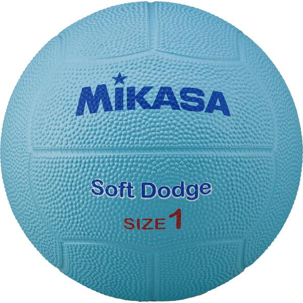 ミカサ MIKASA ソフトドッジ1号 ゴム 青 STD-1SR-BL ハントドッチ ボール STD...