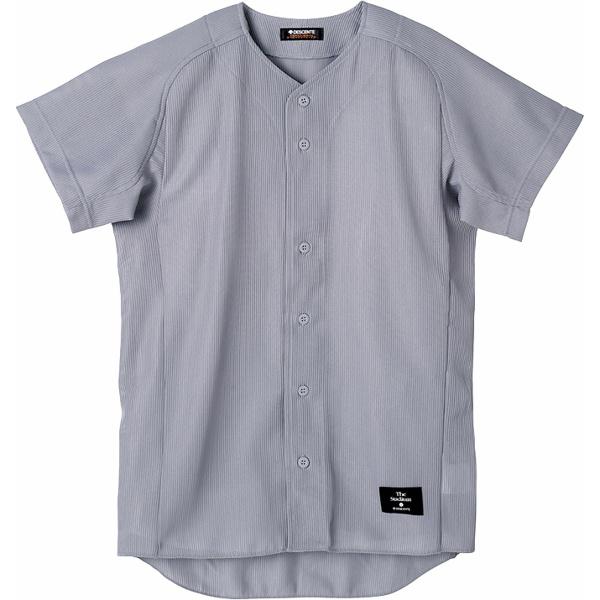 返品交換不可 大特価 デサント DESCENTE フルオープンシャツ 野球＆ソフトボール ユニフォー...