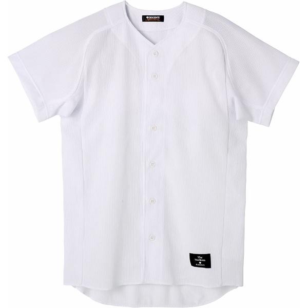 返品交換不可 大特価 デサント DESCENTE フルオープンシャツ 野球＆ソフトボール ユニフォー...