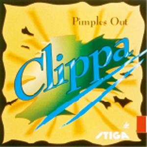 STIGA スティガ 表ソフトラバー Clippa クリッパ レッド 中 卓球ラバー 980815｜lafitte