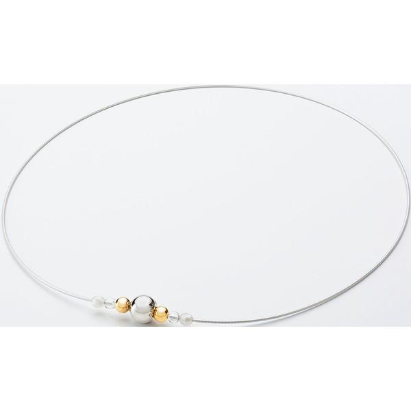 ファイテン PHITEN RAKUWAネックレスワイヤー 40cm 50cm ミラーボール ボディー...