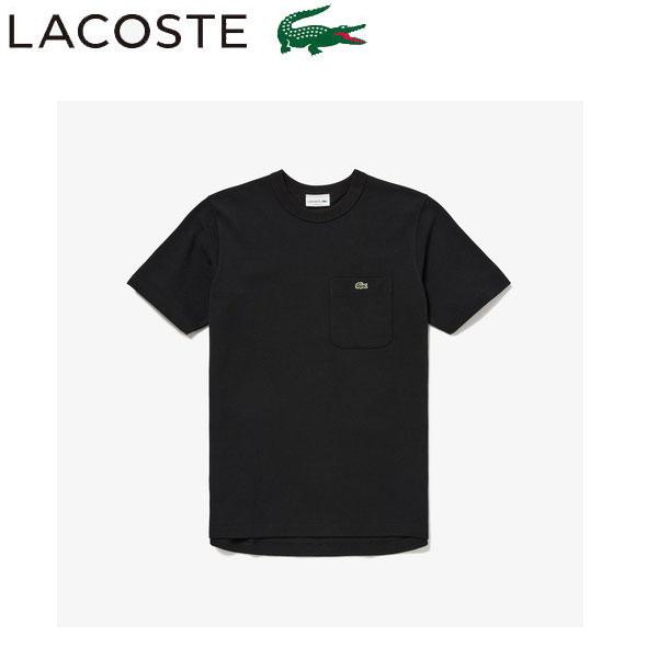 LACOSTE 鹿の子地ポケット半袖Tシャツ TH492199-031 メンズ TH4921-99 ...