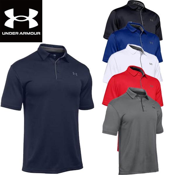 アンダーアーマー UNDER ARMOUR UAテック ポロ ゴルフ ポロシャツ 1290140 ユ...