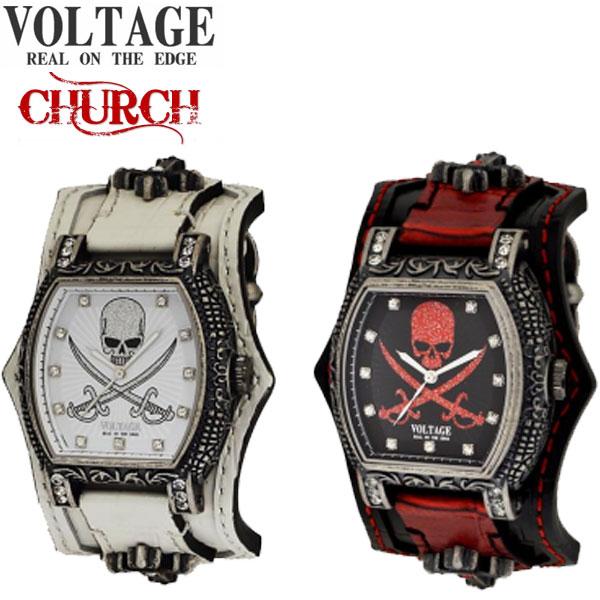 VOLTAGE ヴォルテージ 腕時計 CHURCH VO-024S-02VO-024S-01W メン...