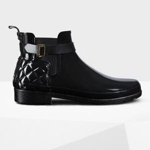 HUNTER（ハンター） レインシューズ 国内正規品 REFINED MID HEEL