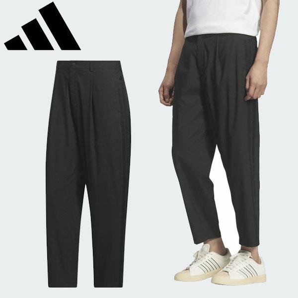 adidas アディダス DENIM ルーズシルエット テーパードパンツ WX825-KQ6911 ...