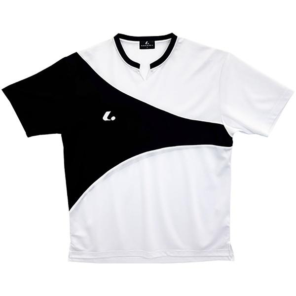 LUCENT ルーセント Uni ゲームシャツ 襟なし テニス ゲームシャツ XLH3590 半袖