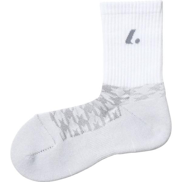 LUCENT ルーセント Mens ソックス ホワイト テニス XLN1890 メンズ 靴下