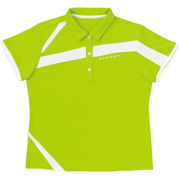 LUCENT レディース ゲームシャツ ライム テニス XLP4945 半袖 ルーセント レディース