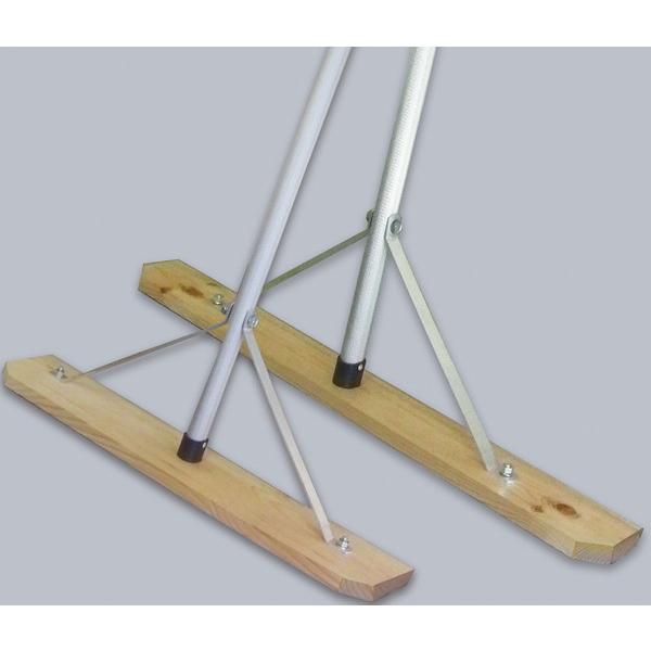 ZETT ゼット グランドレーキ フッター80cm 3本組 学校体育器具 器具 ZU1783