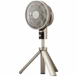 ドウシシャ 20cm DCリビング扇風機 カモメファン シャンパンゴールド TLKF-1201D-CGD