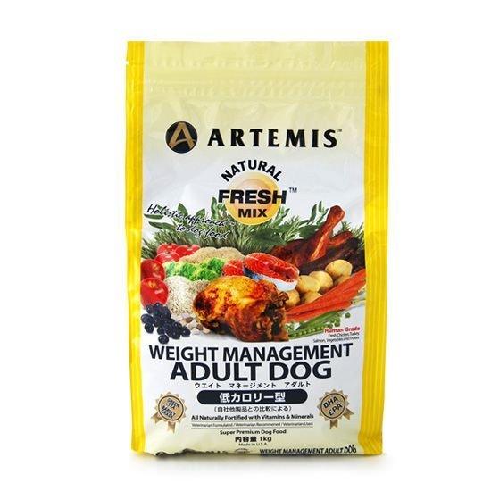 『アーテミス　フレッシュミックス　ウェイトマネジメント　アダルトドッグ　3kg』