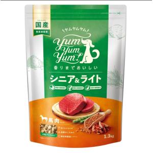 ヤムヤムヤム、シニア＆ライト　チキン ドライタイプ　1.3kgを２袋 yum yum！ シニア&ライト チキン ドライタイプ 1.3kg : LAFRISH-Yahoo