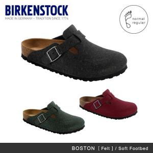 BIRKENSTOCK ビルケンシュトック BOSTON Felt ボストン フェルト [普通幅][メンズ・コンフォートサンダル・スリッポン]｜lag-onlinestore