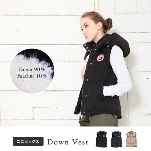 Pompadour ポンパドール Down Vest  ダウンベスト  レディース