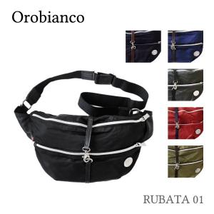 Orobianco オロビアンコ RUBATA 01[メンズ ボディバッグ ナイロン 型押しレザー《ご注文後3営業日前後発送予定》｜lag-onlinestore