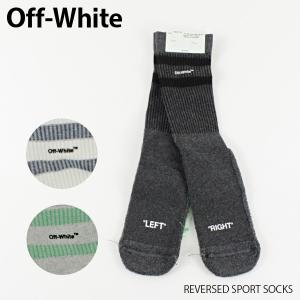 【ご返品不可】Off-White オフホワイト リバースト スポート リブ ソックス OMRA015R19120032｜lag-onlinestore