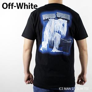 Off-White オフホワイト ICE MAN S/S SLIM TEE -アイスマン スリム 半袖 Tシャツ OMAA027R19185001｜lag-onlinestore