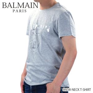 BALMAIN バルマン CREW NECK T SHIRT クルーネック　ロゴ  Tシャツ 半袖 ...