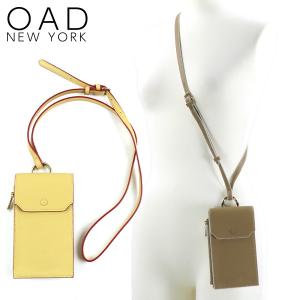 OAD NEW YORK オーエーディーニューヨーク Izzi Phone Crossbody スマホポーチ スマホケース ショルダー クロスボディー ロゴ レディース OAD162｜lag-onlinestore