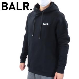 BALR. -ボーラー B1261.1018.102 ブランド ストレート スモール ロゴ パーカー プルオーバー