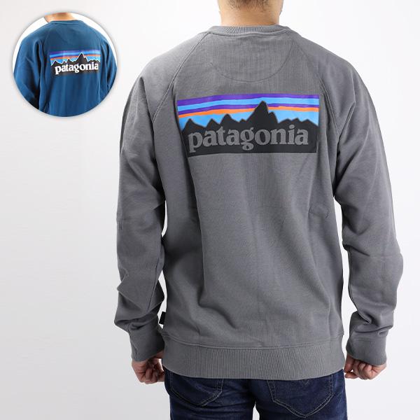 Patagonia パタゴニア Mens P-6 Logo Organic Crew Sweatsh...