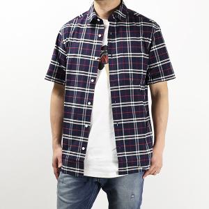 BURBERRY バーバリー 8007182 A1960 チェックストレッチ スリム フィット シャツ 半袖