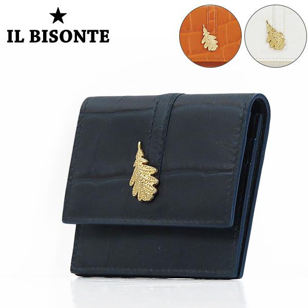 IL BISONTE イルビゾンテ コインケース SCC087 PI0009 BL237G OR16...