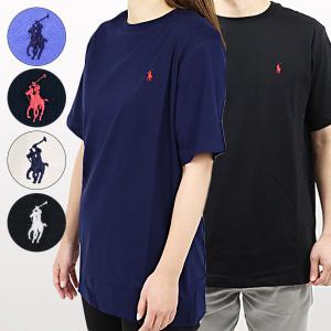 【ネコポス配送：1点まで】ラルフローレン JERSEY 半袖 Tシャツ ロゴ 刺繍 クルーネック  323 832904 035 036 037 ユニセックス｜LaG Onlinestore