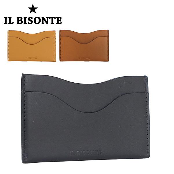 【ネコポス配送：1点まで】IL BISONTE イルビゾンテ CARD CASE SCC101 PV...