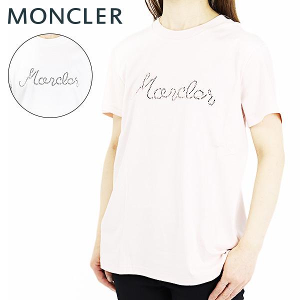MONCLER モンクレール T-SHIRT Tシャツ ロゴ 半袖 クルーネック カジュアル コット...