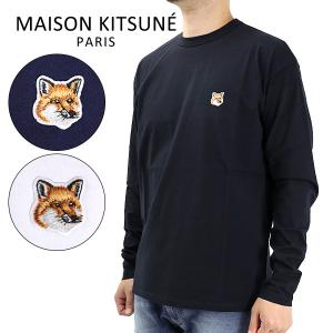 Maison Kitsune メゾンキツネ FOX HEAD PATCH Long Sleeve T-shirt T