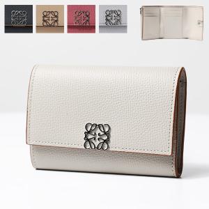 LOEWE ロエベ ANAGRAM SMALL VERTICAL WALLET C821S33X01 三つ折り財布