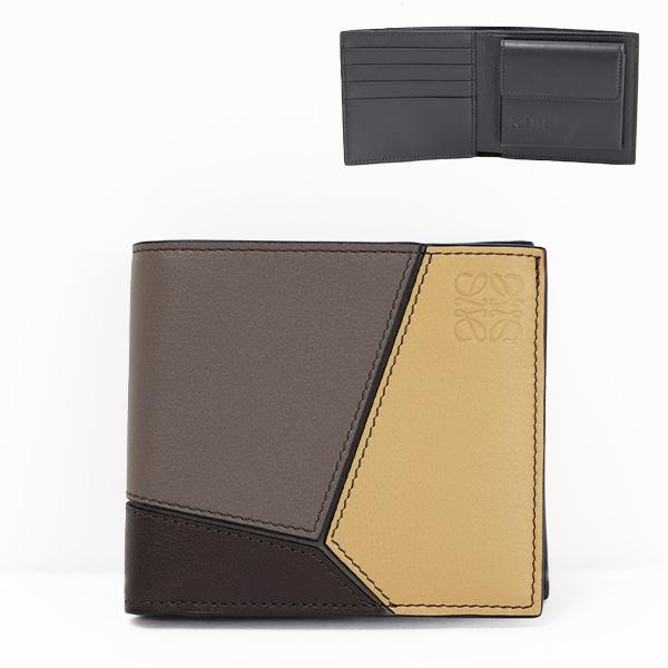 LOEWE ロエベ PUZZLE BIFOLD COIN WALLET パズル 二つ折り財布 折りた...