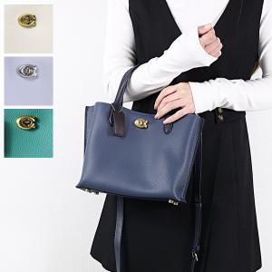 COACH コーチ Willow Tote 24 In Colorblock C8561 ショルダーバッグ クロスボディバッグ トートバッグ レザー C8561｜lag-onlinestore