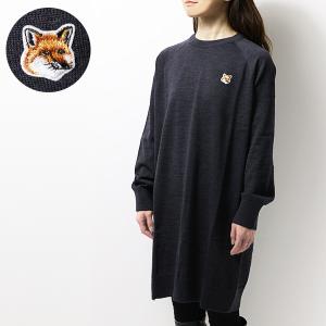 MAISON KITSUNE（メゾン キツネ） FOX HEAD PATCH FITTED TURTLENECK