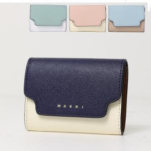 MARNI マルニ CARD COIN CASE カードケース 名刺入れ コンパクト レディース PFMO0072U1 LV520｜lag-onlinestore