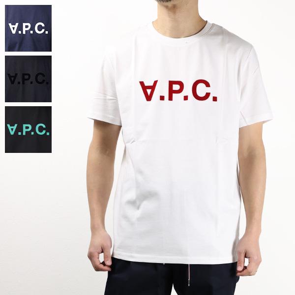 A.P.C. アーペーセー VPC T-Shirt Tシャツ クルーネック 半袖 ロゴ メンズ CO...